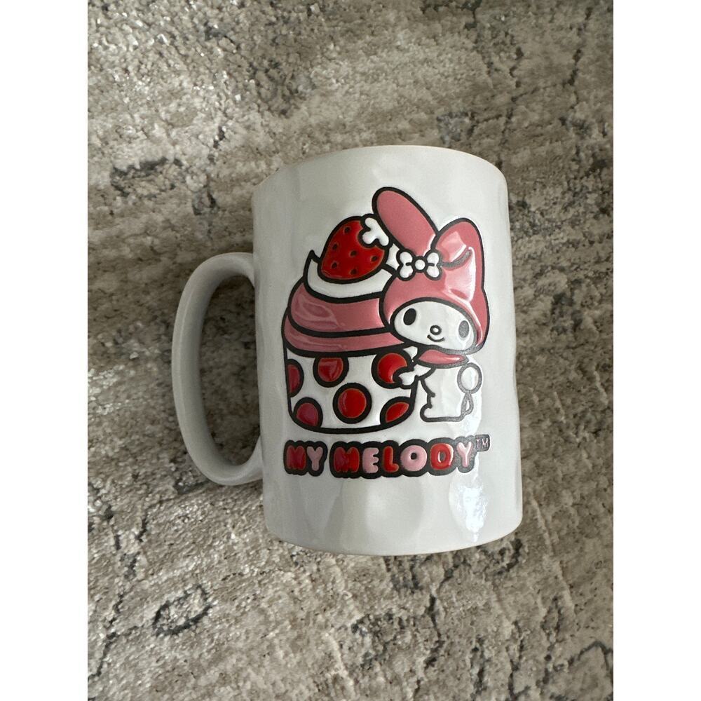🔴My Melody by Sanrio strawberry cake 17oz‎ ceramic mug